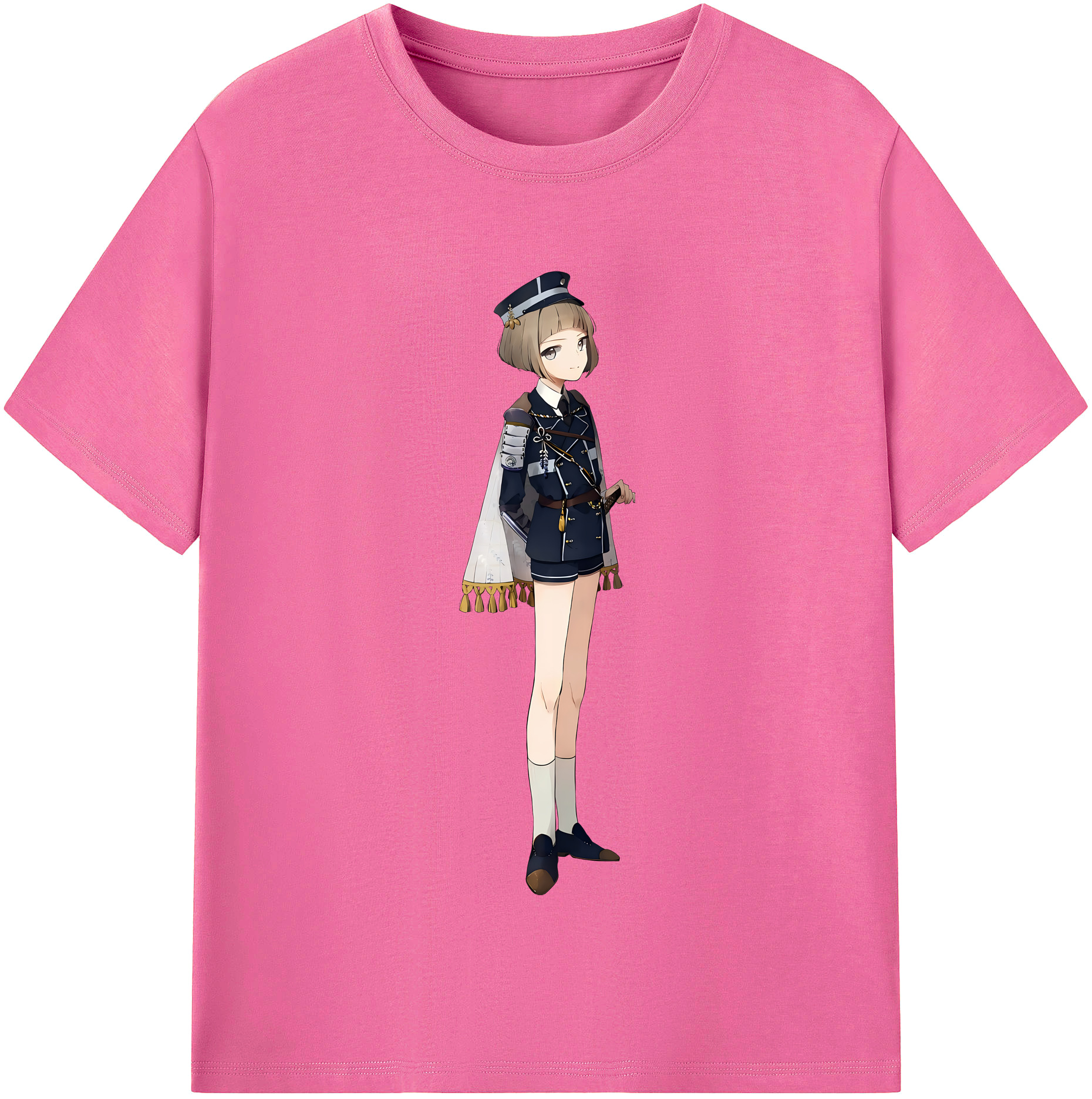 （画像用） 刀剣乱舞 Touken Ranbu レディースカジュアルプリントTシャツ（綿100％）